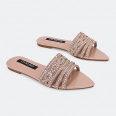 ZX2932 Flat slippers with a...