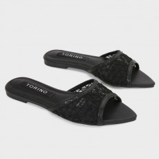 ZX3156 Flat slippers with...