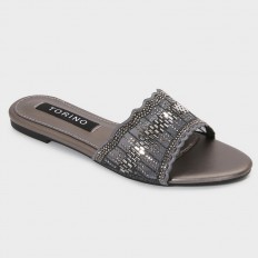 ZX3178 نعال مسطح براق ولامع