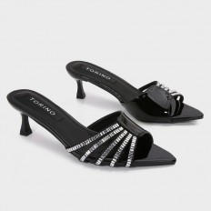 ZXQ2206 Shiny Heel slippers