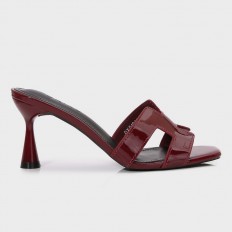 QXQ1944  نعال كعب تريند لامع