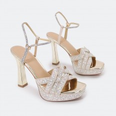 HSQH44 Shiny Sandals...