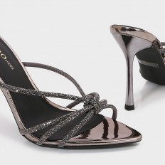 HXQ614 Chic heel slippers...