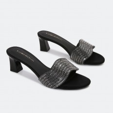 HXQ644 Shiny Short Heel...