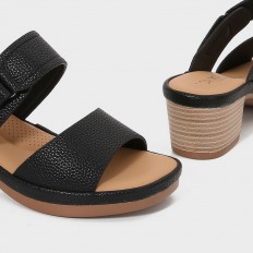OXQ2239  نعال  كعب كاجوال مريح