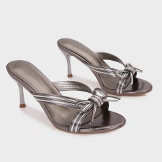 QXQ1956 Shiny heeled...