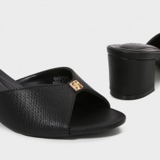QXQ2359 Wide Heel slippers