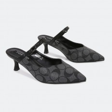 QXQB21 casual short-heeled...
