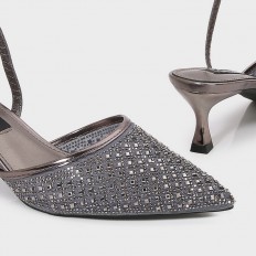 ZSQB100 Shiny Heeled Sandal...
