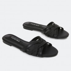 ZX2730 Flat Slippers with...