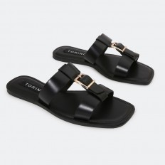 ZX2906 Flat slippers with a...