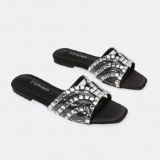 ZX2984 Transparent Toe Flat...
