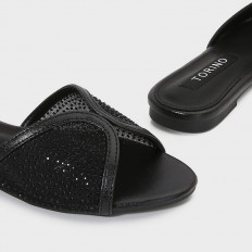 ZX3248 Flat slippers with a...