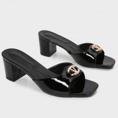 ZXQ1810 Wide-heeled sandals...