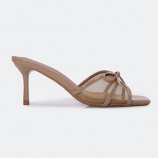 QXQ1945 square-toed heeled...