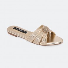 ZX2987 Flat slippers with a...