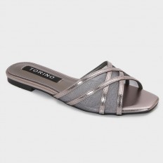 ZX3135 Flat slippers with a...