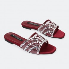 ZX2984 Transparent Toe Flat...