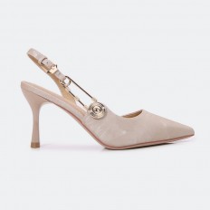 HSQB73 Closed-toe charcoal...