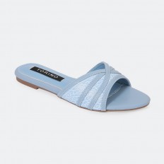ZX2954 Flat Round Toe Slippers