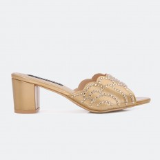 ZXQ2454 Wide Heel slippers...