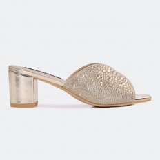 ZXQ2471 Shiny wide-heeled...