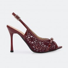 HSQ362 Lace Material Heel...