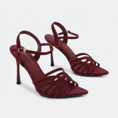 HSQ415 Heel sandal with a...