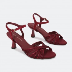 HSQ431 Round toe heel sandal