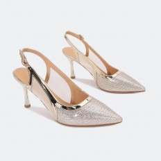 HSQB109 Closed-toe heel sandal