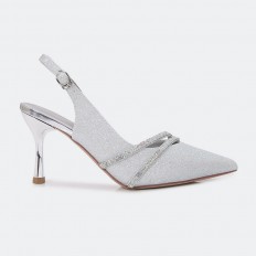 HSQB84 Shiny Heeled Sandals...