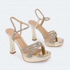 HSQH16 Shiny Sandals...