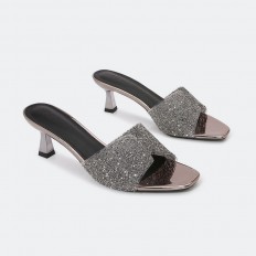 HXQ526 Heel slippers with a...