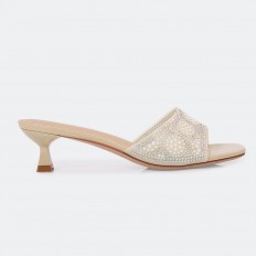 HXQ577 heeled sandals with...