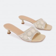 HXQ577 heeled sandals with...