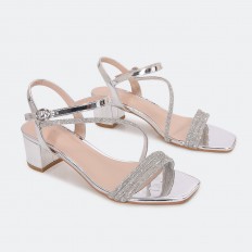 LSQ810 Short-heeled sandal...