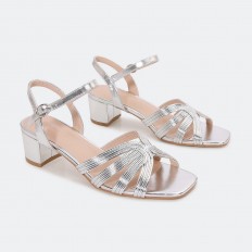LSQ818 Wide Heel Sandal