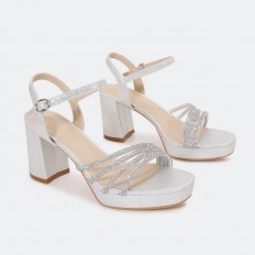 LSQ831 Chic heel sandal...