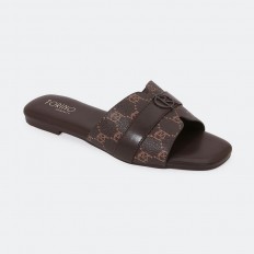 OX2866 Stylish flat slippers