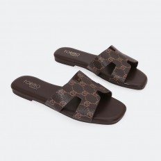 OX3033 Trendy flat slippers