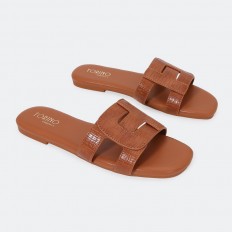 OX3045 Flat slippers in...