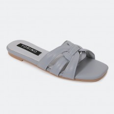 ZX2747 Flat leather slippers