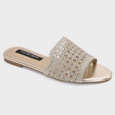 ZX3182 Flat slippers with a...