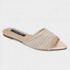 ZX3228 Flat slippers with...