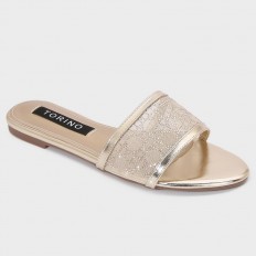 ZX3229 Flat slippers with a...