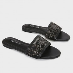 ZX3229 Flat slippers with a...