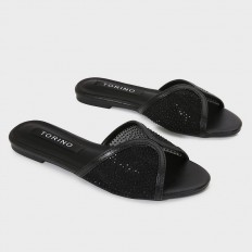 ZX3248 Flat slippers with a...