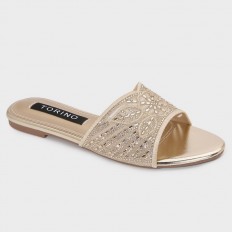 ZX3259 Flat slippers with a...