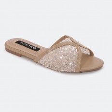 ZX3308 Flat slippers with a...