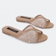 ZX3308 Flat slippers with a...